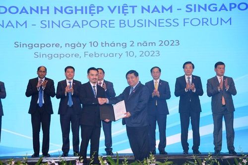 Cộng đồng doanh nghiệp tiếp tục là cầu nối hiệu quả trong quan hệ Việt Nam-Singapore