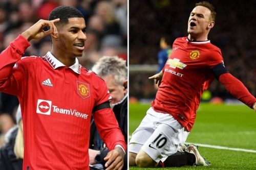 Rashford 'đuổi kịp' kỷ lục của Rooney