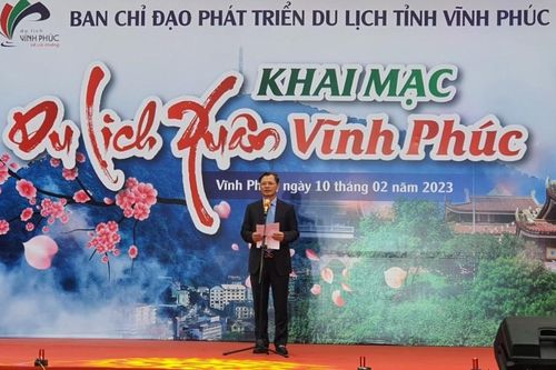 Khai mạc 'Du lịch xuân Vĩnh Phúc'