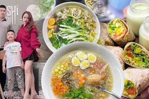 Khởi động ngày mới đầy năng lượng với bữa sáng thơm ngon mẹ làm