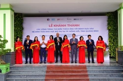 Quảng Bình khai trương mô hình thích ứng biến đổi khí hậu dựa vào hệ sinh thái