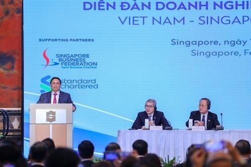 Hợp tác kinh tế tiếp tục là trụ cột quan trọng trong quan hệ giữa Việt Nam - Singapore