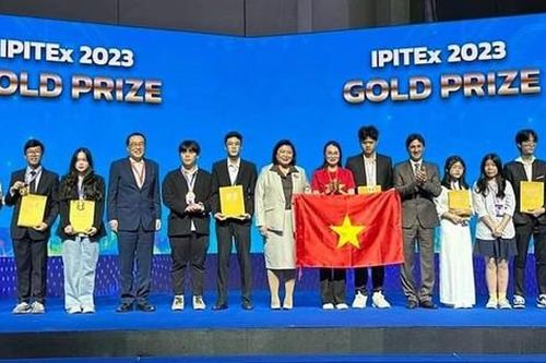 Đoàn học sinh VN đạt thành tích cao tại Cuộc thi quốc tế về Sở hữu Trí tuệ, Sáng chế, Đổi mới và Công nghệ