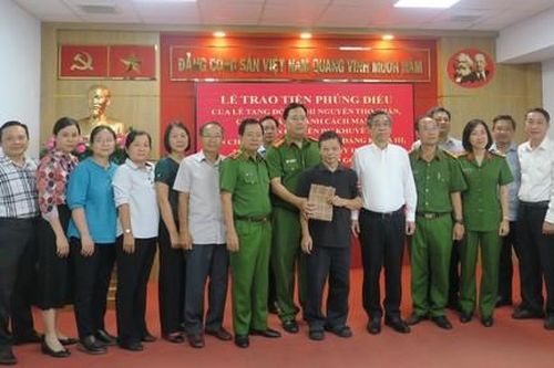 Nghĩa cử cao đẹp của một cán bộ lão thành cách mạng