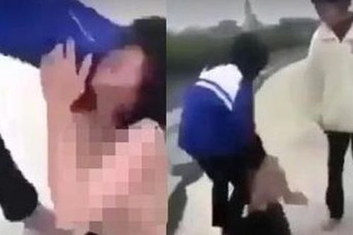 Vụ nữ sinh lột áo, đánh bạn: Vì mâu thuẫn nhỏ trên mạng xã hội