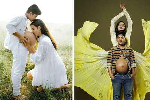 Cặp đôi chuyển giới đầu tiên trong lịch sử Ấn Độ chào đón con đầu lòng