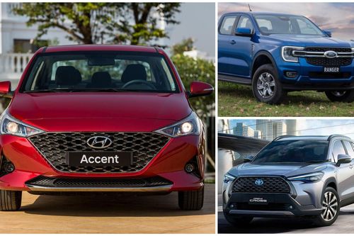 Top 10 xe bán chạy tháng 1/2023: Hyundai Accent tiếp tục dẫn đầu, Toyota Vios 'mất hút'
