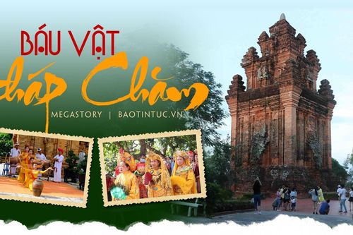 'Báu vật' tháp Chăm