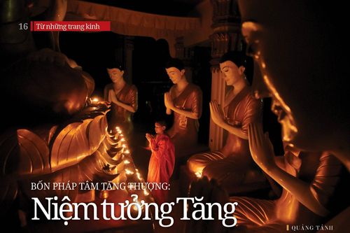 Bốn pháp tâm tăng thượng: Niệm tưởng Tăng