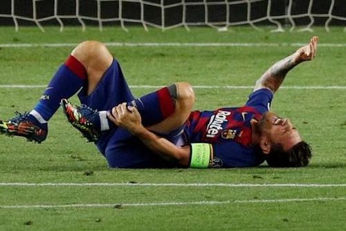 Lionel Messi dính chấn thương