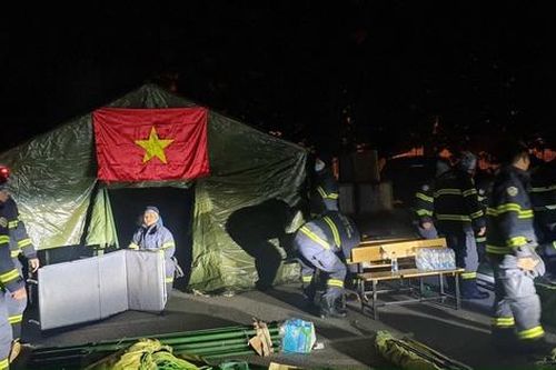 Những hình ảnh đầu tiên của đoàn công tác cứu hộ cứu nạn Việt Nam tại Thổ Nhĩ Kỳ