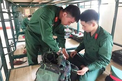 Chiến sĩ mới Sư đoàn 5 tự tin, phấn khởi hòa nhập môi trường quân đội