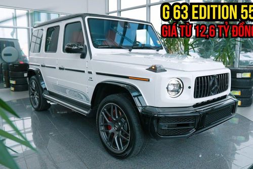 Xem trước Mercedes-AMG G 63 Edition 55 giá từ 12 tỷ sắp ra mắt Việt Nam