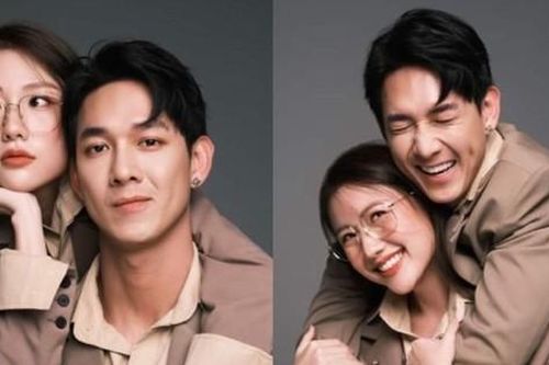 Song Luân - Uyển Ân tung bộ ảnh Valentine cực ngọt mừng thành tích khủng của 'Nhà Bà Nữ'