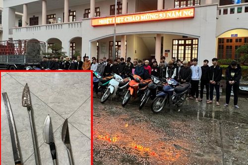 Báo động tình trạng thanh - thiếu niên tụ tập mang hung khí đi giải quyết mâu thuẫn