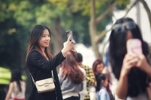 Hà Nội: Giới trẻ nô nức chụp ảnh trên con đường lá vàng