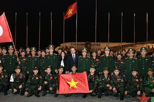 76 chiến sĩ QĐND Việt Nam lên đường sang Thổ Nhĩ Kỳ hỗ trợ khắc phục hậu quả động đất