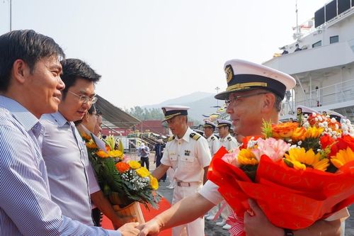 Tàu tuần tra Lực lượng Bảo vệ bờ biển Nhật Bản thăm Đà Nẵng