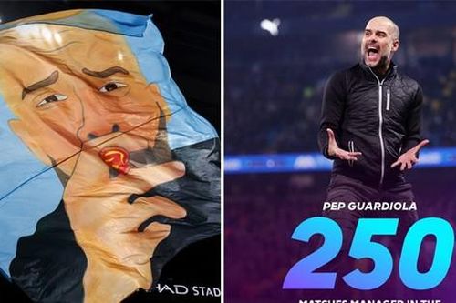 HLV Guardiola lập siêu kỷ lục trong trận đấu thứ 250 tại Ngoại hạng Anh, bỏ xa Sir Alex