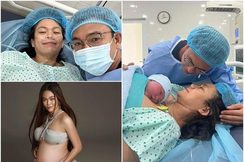 Mâu Thủy sinh con, chồng sắp cưới luôn kề bên