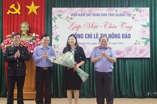 Phó Viện trưởng VKSND tỉnh Quảng Trị giữ chức Phó Trưởng ban Nội chính Tỉnh ủy Quảng Trị
