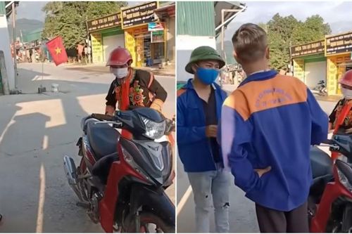 Đi đổ xăng, khách nữ khiến nam nhân viên 'run tay' khi cốp xe máy vừa được mở ra