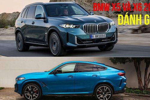 Đánh giá chi tiết BMW X5 và X6 2024 vừa ra mắt: Nhiều điểm mới đáng chú ý
