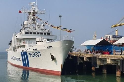 Tàu tuần tra Settsu của Lực lượng bảo vệ bờ biển Nhật Bản thăm Đà Nẵng