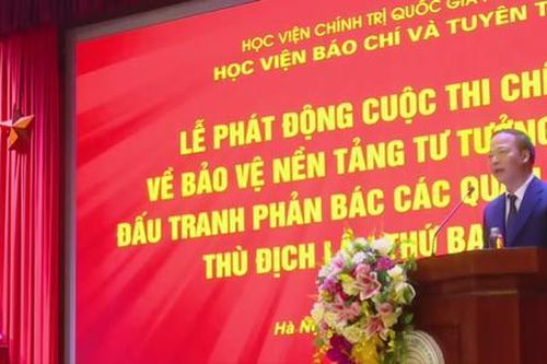 Phát động cuộc thi bảo vệ nền tảng tư tưởng của Đảng