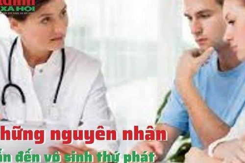 Những nguyên nhân dẫn đến vô sinh thứ phát