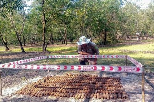 Phát hiện hầm đạn tại tỉnh Quảng Trị