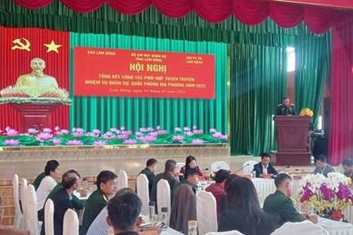 Lâm Đồng: Phối hợp làm tốt công tác tuyên truyền nhiệm vụ quân sự quốc phòng