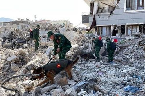Quân đội nhân dân Việt Nam bắt đầu thực hiện cứu hộ tại Thổ Nhĩ Kỳ
