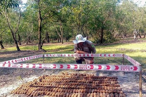 Phá hủy an toàn một hầm đạn có gần 300 vật liệu nổ tại Quảng Trị