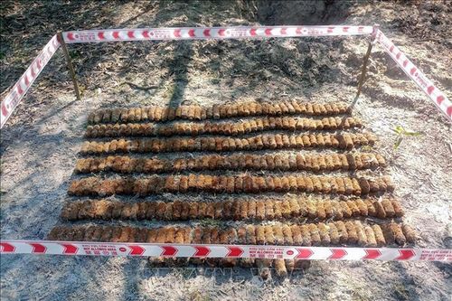 Quảng Trị: Phát hiện hầm đạn có 299 vật liệu nổ