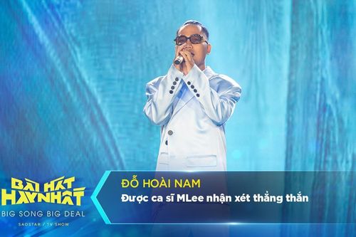 MLee chê ca khúc của thí sinh Bài Hát Hay Nhất 2022