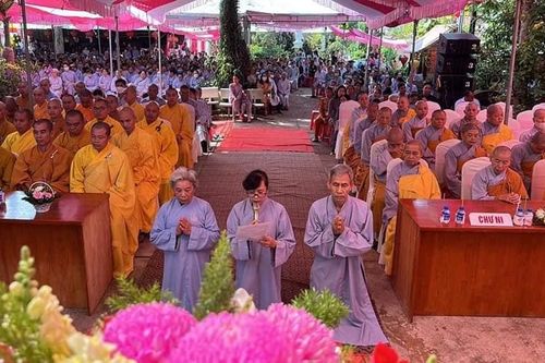 Đồng Nai: Lễ đặt đá trùng tu chùa An Lộc (TP.Long Khánh)