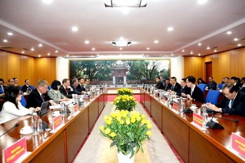 Bộ trưởng Bộ Tài chính Hồ Đức Phớc tiếp phái đoàn Hội đồng Kinh doanh Châu Âu – ASEAN