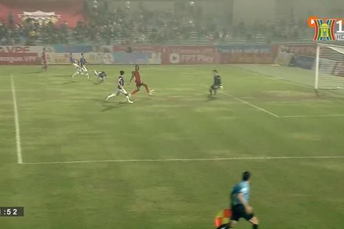 V.League 1-2023: Hà Nội FC đánh bại Hồng Lĩnh Hà Tĩnh 3-2