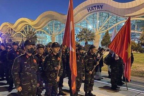 Quân đội Việt Nam đã có mặt tại Thổ Nhĩ Kỳ, sẵn sàng tham gia cứu hộ