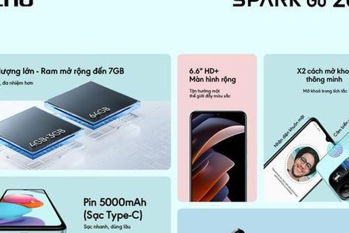 Giá tầm 2 triệu nhưng Tecno Spark Go 2023 cấu hình đủ dùng