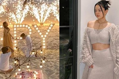 Lộ ảnh bạn trai quỳ gối cầu hôn Phạm Quỳnh Anh vào lễ tình nhân Valentine 14/2 năm ngoái