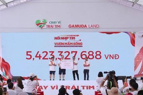 Gần 10 nghìn người tham gia 'Chạy Vì Trái Tim 2023' gây quỹ phẫu thuật tim cho trẻ em tại Việt Nam