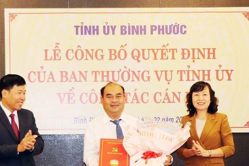 Bình Phước: Điều động Bí thư Thị ủy Chơn Thành giữ chức Phó Bí thư Đảng đoàn HĐND tỉnh