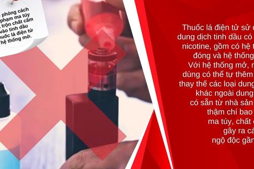 Sớm kiểm soát thuốc lá thế hệ mới để dập tắt tình trạng ma túy trá hình