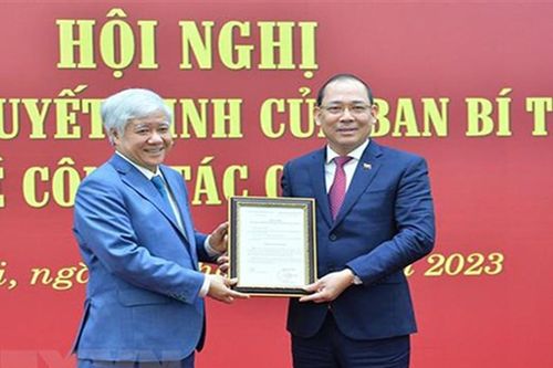 Phó Bí thư Thường trực Tỉnh ủy Phú Thọ được chỉ định tham gia Đảng đoàn Mặt trận Tổ quốc Việt Nam