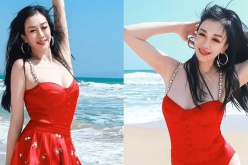 Vóc dáng mỹ nhân gốc Việt Chung Lệ Đề ở tuổi 52