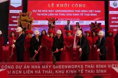 Khởi công dự án triệu đô tại Khu công nghiệp Liên Hà Thái
