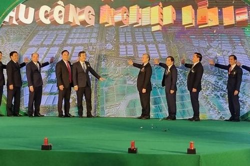 Thái Bình: Động thổ dự án Khu công nghiệp Hải Long