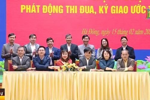 Cụm thi đua số 2 MTTQ ký giao ước thi đua năm 2023